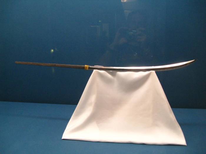 The naginata, used by the ninja.