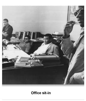 On April 28, 1969, more than 100 black and white students were arrested after a sit-in that took place in the office of President C.C. Humphreys of Memphis State University.