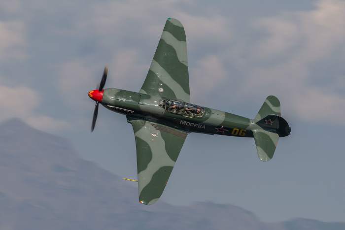 The Yakovlev Yak-9 was a single engine fighter aircraft used by the Soviet Union in the Second World War. It was made of light-weight metals and considered the best Soviet fighter plane of the Second World War.