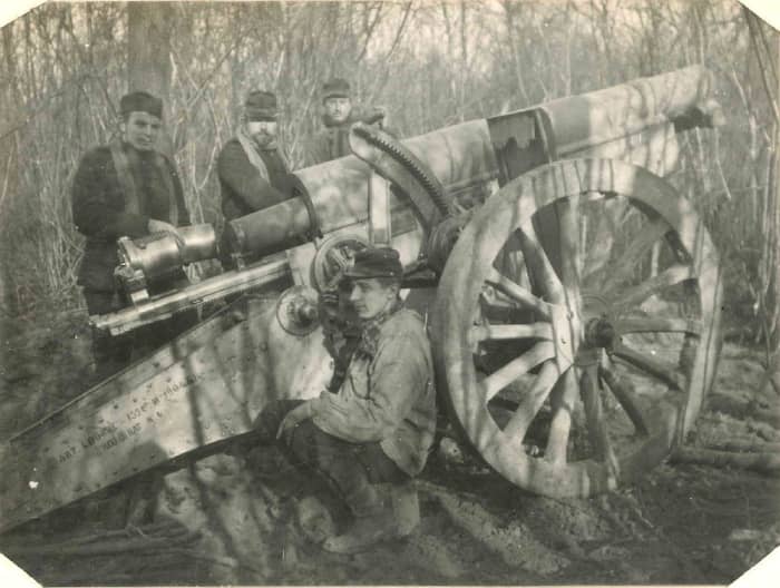 155mm Rimailhos could shoot fast, but they had inferior range and above all else inferior numbers to their German counterparts.