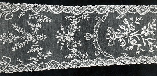 Point d’Alençon, the “queen of lace.”