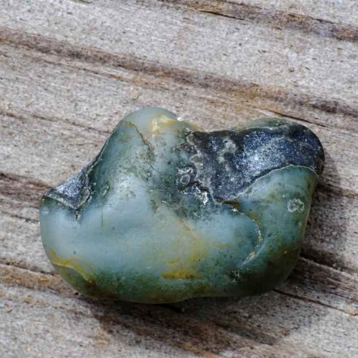 Green Chalcedony  -  Lake Michigan Beach Stone