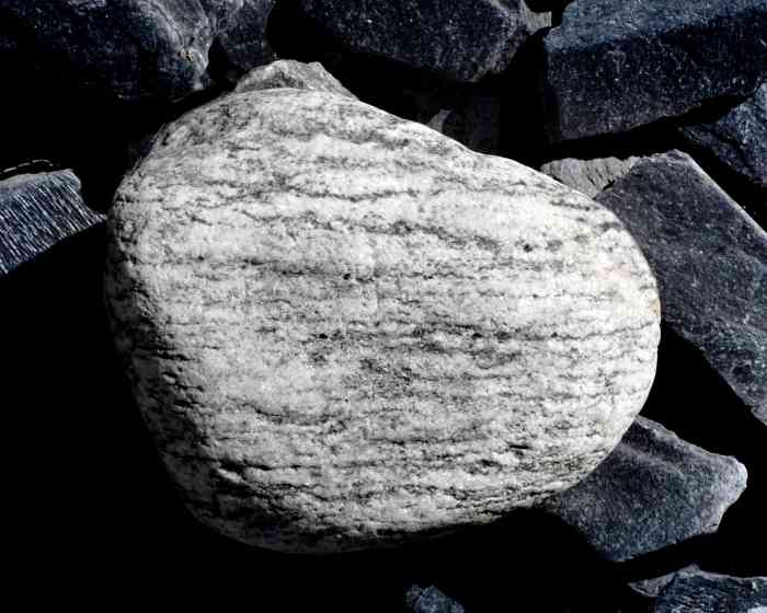 Gneiss Cobbler - Lake Michigan Beach Stone