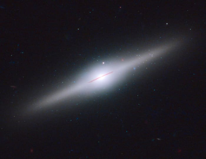 An image of the cannibal galaxy named ESO 243-49