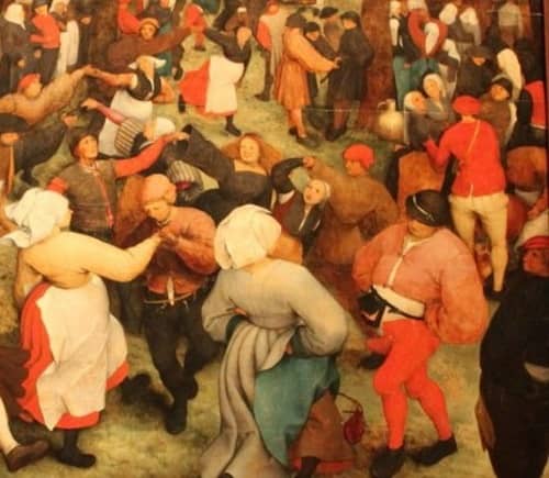 Hyperactivity, delirium, motor restlessness, and over-sexual excitement characterized the dance plague.