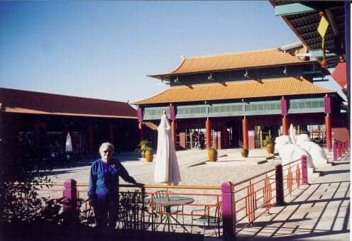 Inside the entrance was a number of buildings that showcased different artifacts, some real & others replicated.