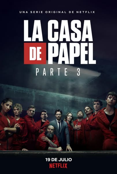 "La Casa de Papel" was initially meant to be a Netflix miniseries, but it got extended due to its extreme popularity.