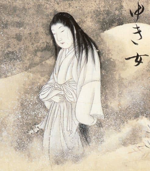 As innocent as she looks, you wouldn’t want to run into a Yuki Onna when in the Japanese wilderness.