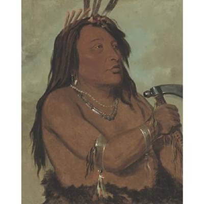 Catlin traveled among tribal groups with greater safety than most other settlers of European descent. This was because the Native Americans valued Catlin's record of their tribal societies.
