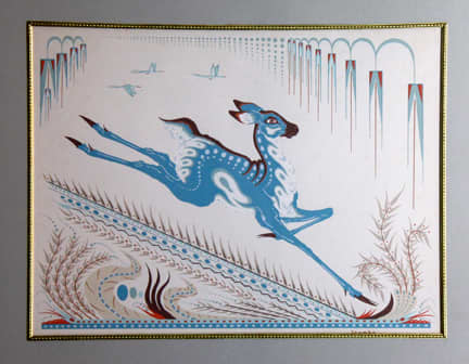 "Rites of Spring" by Woody Crumbo (1912-1989), a Potawatomi painter.