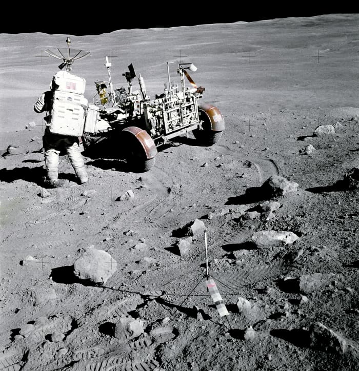 NASA Astronaut and Exploration Equipment