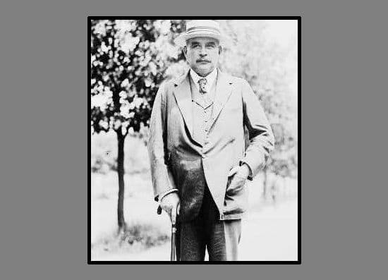 John Pierpont "Jack" Morgan Jr. (1867-1943) taken around 1919 (4 years after he was shot by Muenter).
