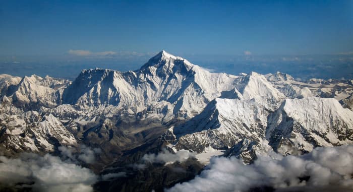 The South face of Everest, the side climbed by Doug Hansen as a member of Rob Hall's Adventure Consultants team.