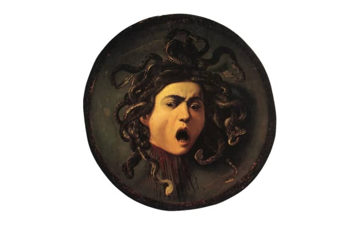 Carravaggio's Testa di Medusa. Without a doubt, Medusa is one of the most horrific and unique Greek mythological monsters.