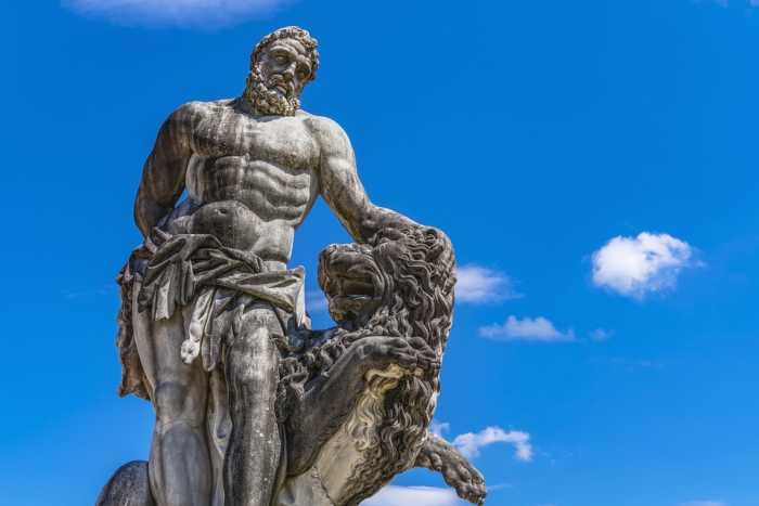 For many, Heracles represents the perfect virile male. Statues of him, for some, could thus be the perfect Greek vacation souvenir.