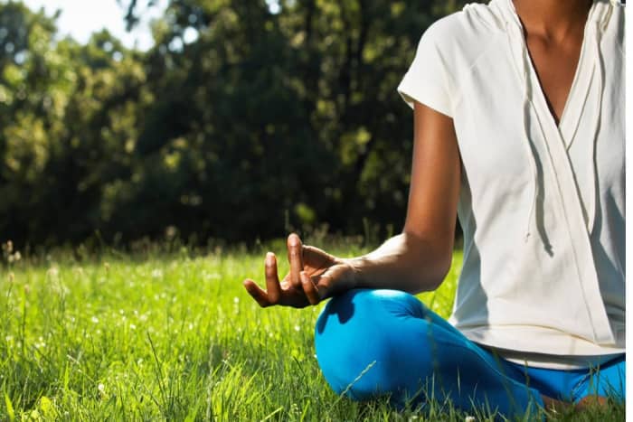 Yoga and meditation are built into our curriculum. Nicholas is also involved in the Presidential Physical Fitness program, which augments his martial Arts activities.