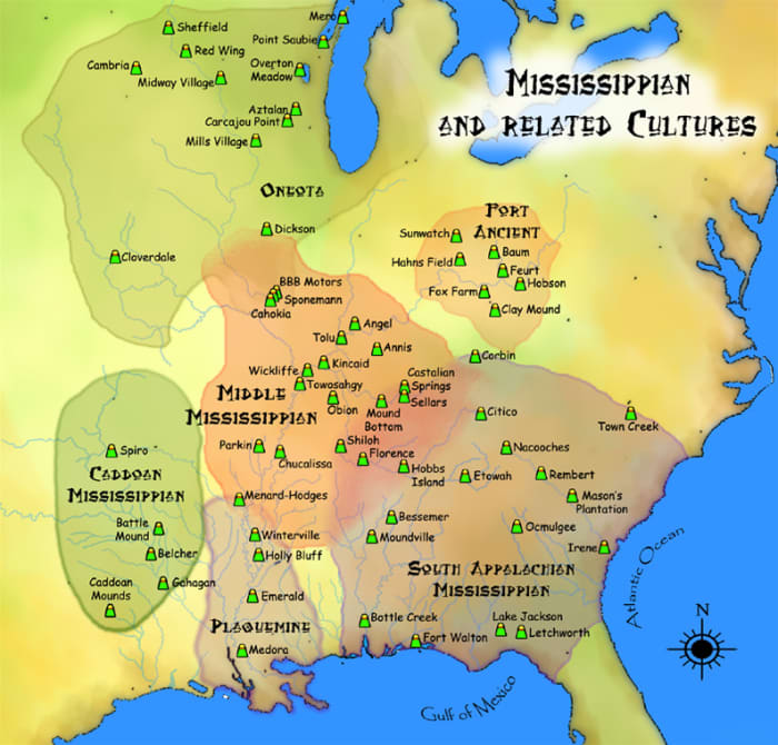 The once proud Mississippians faced total destruction as the whites invaded their homeland spreading smallpox and other diseases of which they had no immunity. Tecumseh was a descendant of the Fort Ancient People.