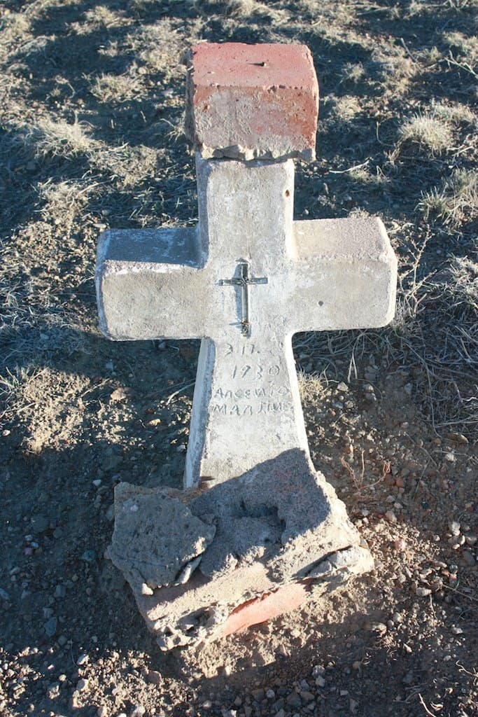 Many of the cement stones are falling apart; most of the old wooden crosses have deteriorated.