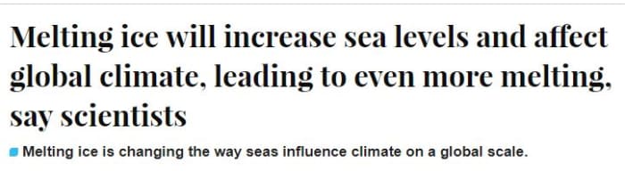 Rising sea levels do not get evenly distributed throughout the planet. Locations closest to retreating ice experiencing greater sea level rise.