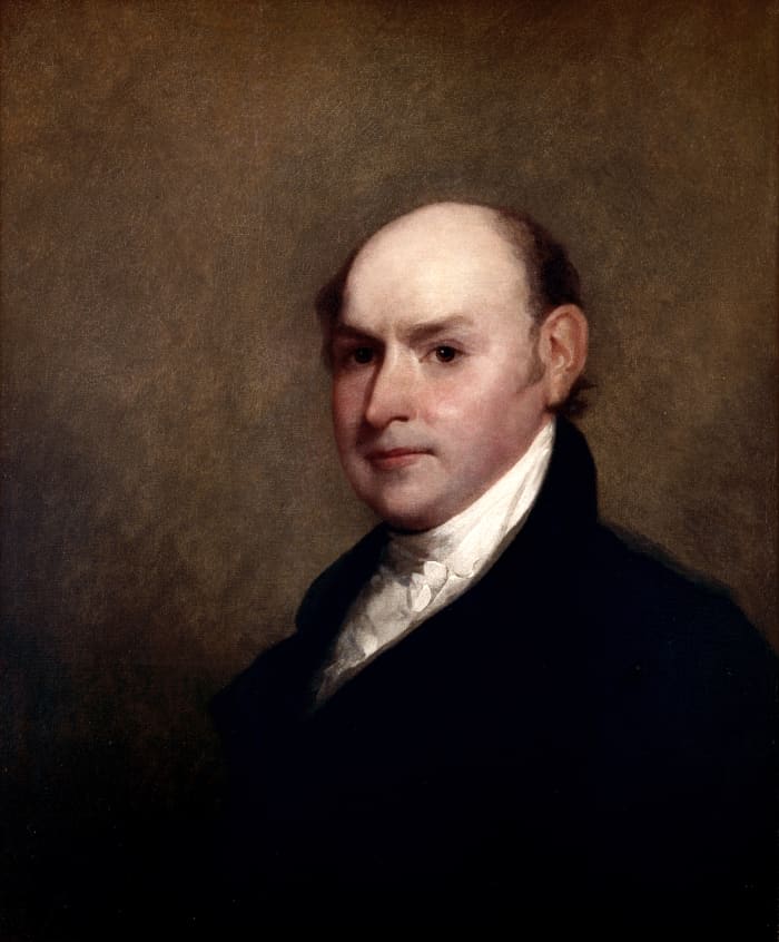 John Quincy Adams was our sixth president. Although he was actually an excellent president, he was not very popular.