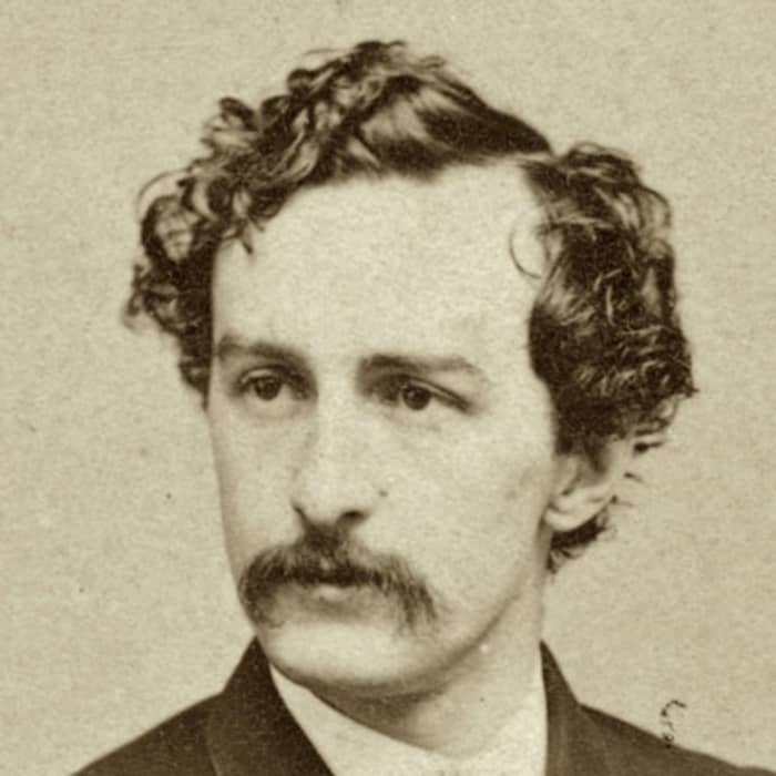 John Wilkes Booth. Abraham Lincoln's assassin, and a frequent visitor to Mary Surratt's boarding house in the months leading up to the assassination.