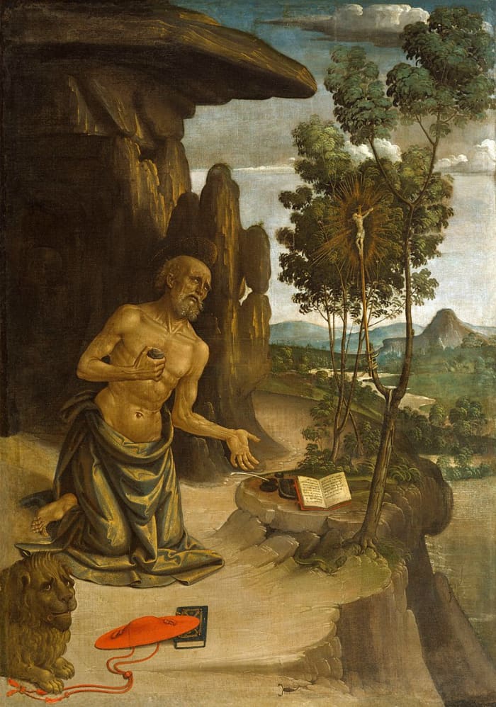 Jerome's time as a monk in the desert was troubled by a renewed Arian schism and conflict among presbyters at Antioch which embroiled the whole East