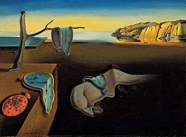 Popularly known as "the melting watches", this famous painting by the surrealist Salvador Dalí is actually titled "The Persistence of Memory".