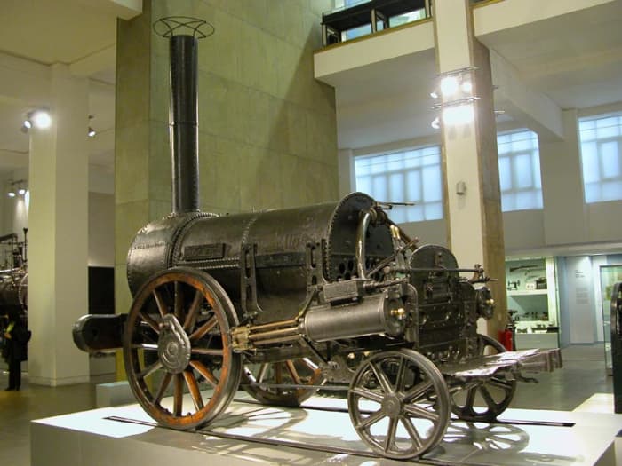 The invention of the steam engine and the railways made a big impact on travel and communication