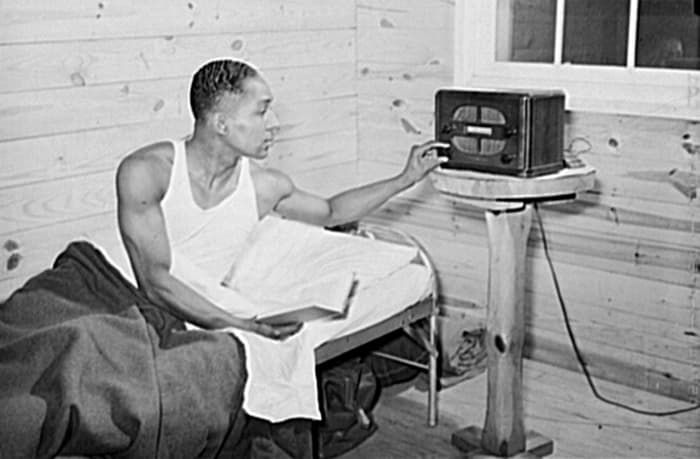 Sgt Franklin Williams in the barracks at Ft Bragg