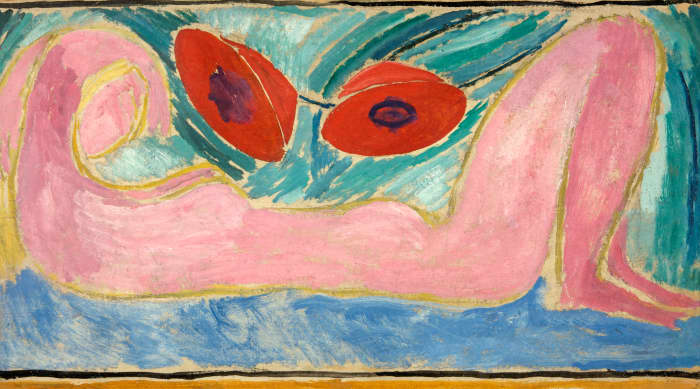 Painting shows Bell's innovative approach to depicting the female form. Image courtesy of Swindon Museum and Art Gallery. Copyright The Estate of Vanessa Bell, courtesy of Henrietta Garnett. All rights reserved.
