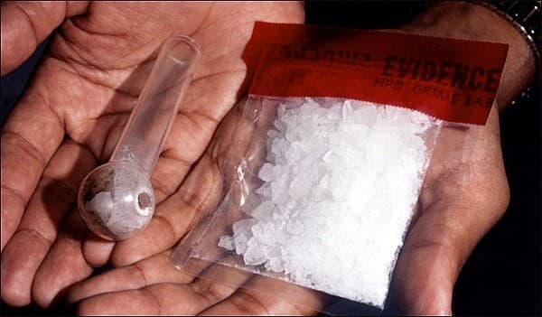 Significant levels of methamphetamine in the leg muscles of Norman Klaas helped in his identification.