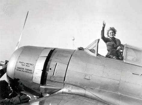 Jackie Cochran, founder of the WASPs in the USA and outstanding aviator, who organised for the "Ladybirds" to go to the UK.
