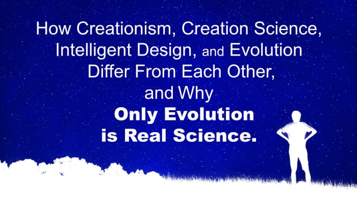 There are three distinct views about creation among religious groups.They may pretend to be science, but they are not.
