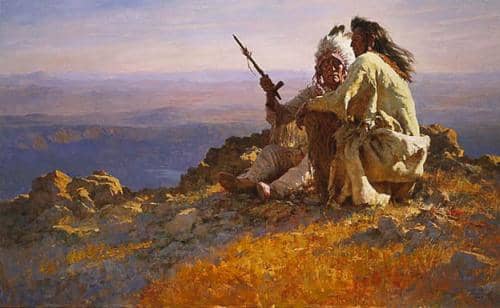 I chose to end my article with this picture for two reasons: its simple beauty and the fact that its source is a Native American website.