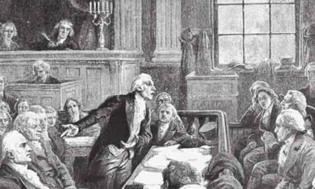 The trial of Aaron Burr brought together some of the finest lawyers in the country to argue the case—where the right of due process and protection for the rule of law were at stake.