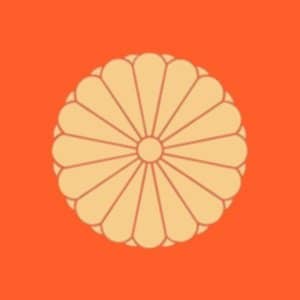 The Imperial Seal of Japan features a stylized representation of a chrysanthemum flower.