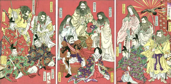 State Shintoism (the officially promulgated and artificial "religion" of Imperial Japan), lay at the center of an illiberal political center which both Whigs and Marxists critiqued, although whether that meant Japan was a feudal society was debated.