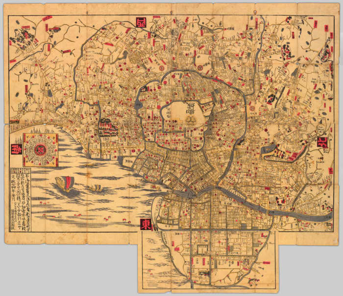Japan was an impressively urbanized society by the end of the Tokugawa period, as this map of Edo attests, and its complex economic institutions laid the groundwork for a period of startling economic growth.