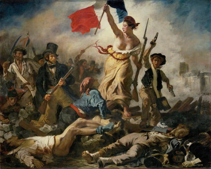 A bourgeois revolution is where the bourgeoisie (the moneyed and commercial classes) overthrow the feudal (landed and traditional order). Rono-ha saw the Meiji restoration as one, thus placing it in the same category as the French Revolution.