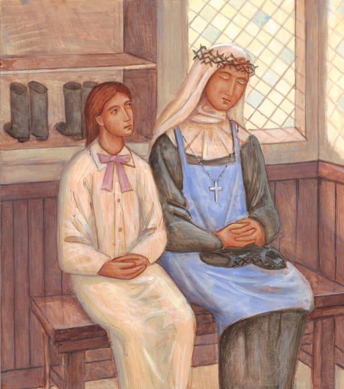 “I am simply telling the thing as I saw it. That bowed head was weighed under the crown of thorns.”