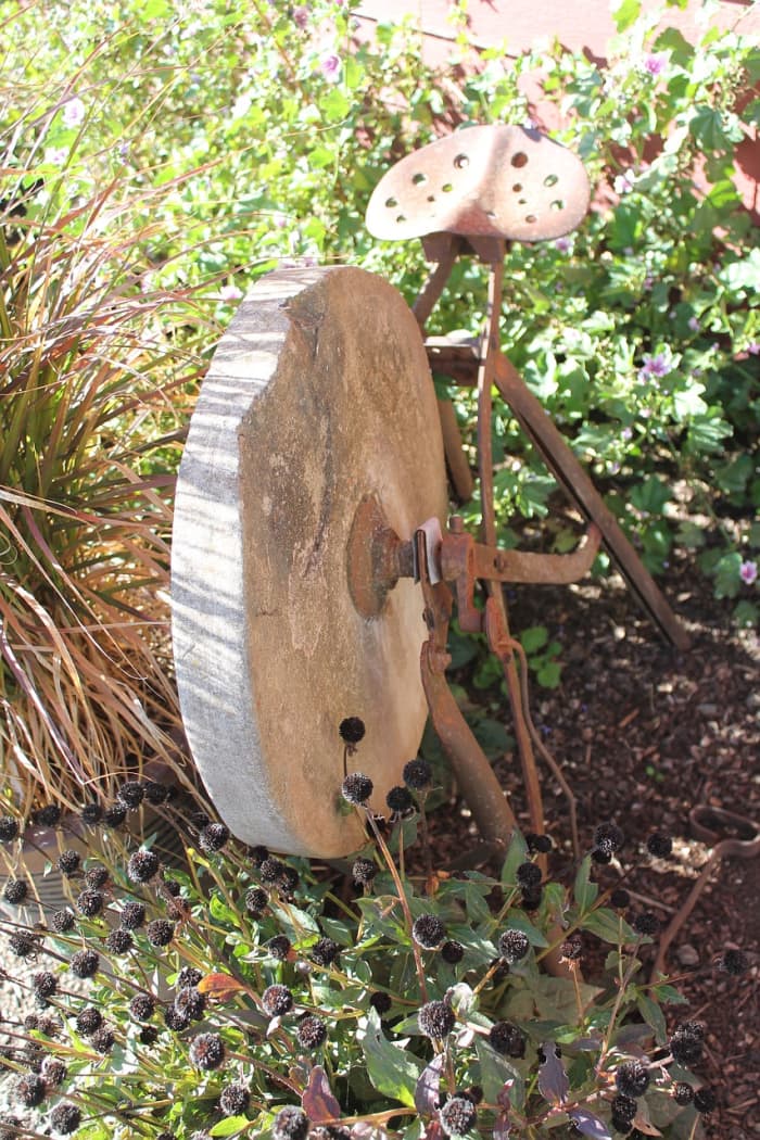 When you use the word "whet" think of a grindstone or whetstone that hones a sharp edge on a knife or tool