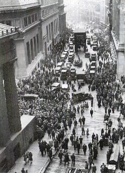 The New York Stock Market Crash was a global event, and although the depression's effects were not as bad in Japan, it was the principal driver behind the construction of the modern Japanese economy.
