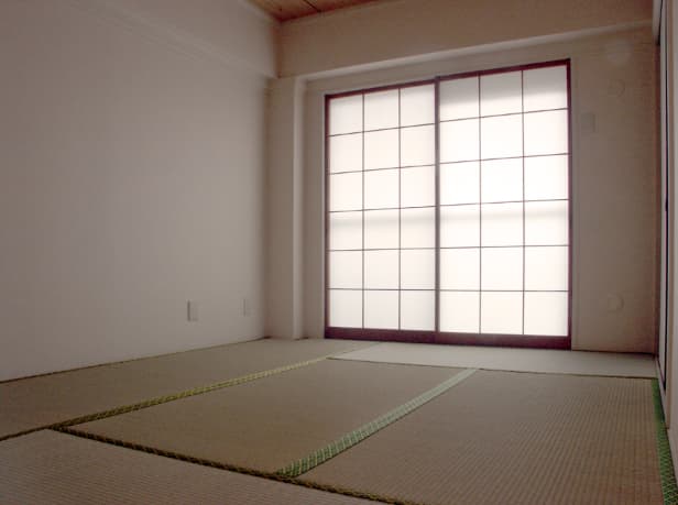 Tatami mats would have been an integral part of Sasaki's home, but were gradually replaced by Western-style accommodations over time.