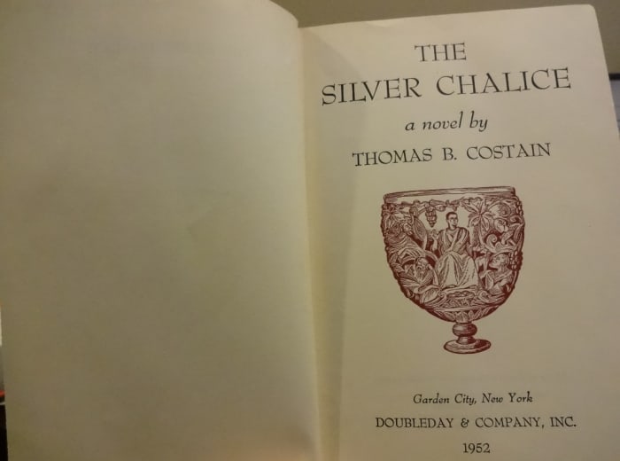 The Silver Chalice, a historical novel by Thomas B. Costain, Doubleday & Company, Inc. 1952, was on the New York Times Best Seller List from September 7, 1952 to October 25, 1953 for a total of 64 weeks.