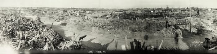 France desperately needed reparations after WW1 to repair the damage which Germany had inflicted on her soil, but it would be a difficult process to receive them.