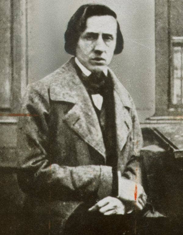 Frédéric Chopin became dependent on opium after developing the tuberculosis which would finally kill him at the age of just 39.
