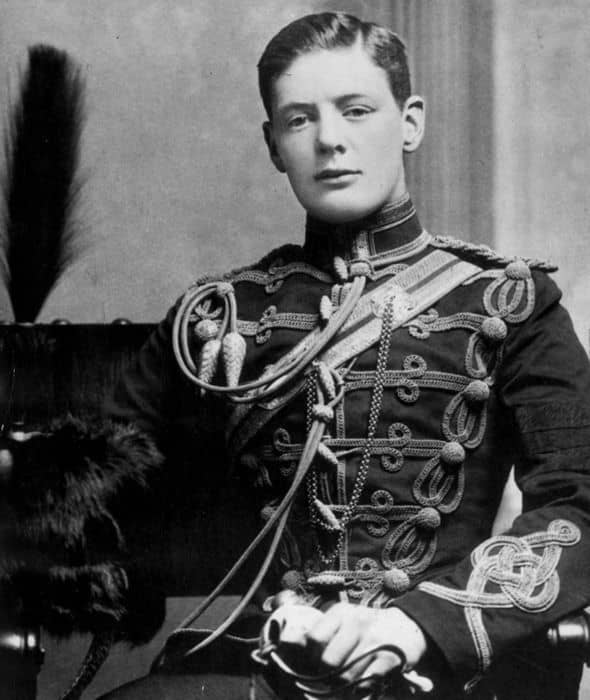 Winston Churchill eventually became addicted to what he called his "majors, minors, reds, greens and Lord Morans".