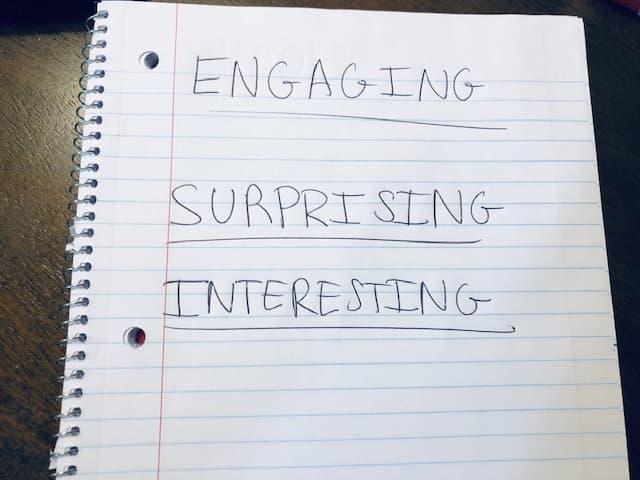 A hook should be engaging, surprising, and interesting to your readers. You want to draw their attention to your topic and have them wanting to read more.