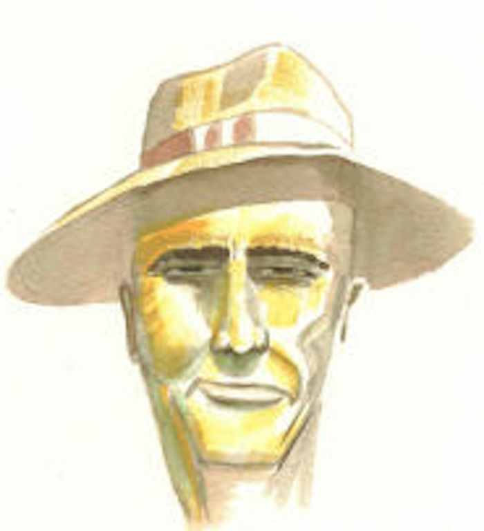 Portrait of D. C. Berry by Dan Drew