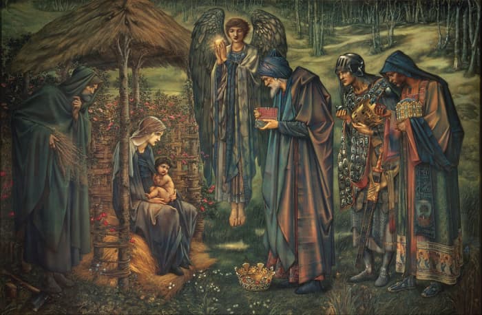 "The Star of Bethlehem" by Edward Burne-Jones. The famous Christmas star, if it existed at all, was probably a comet